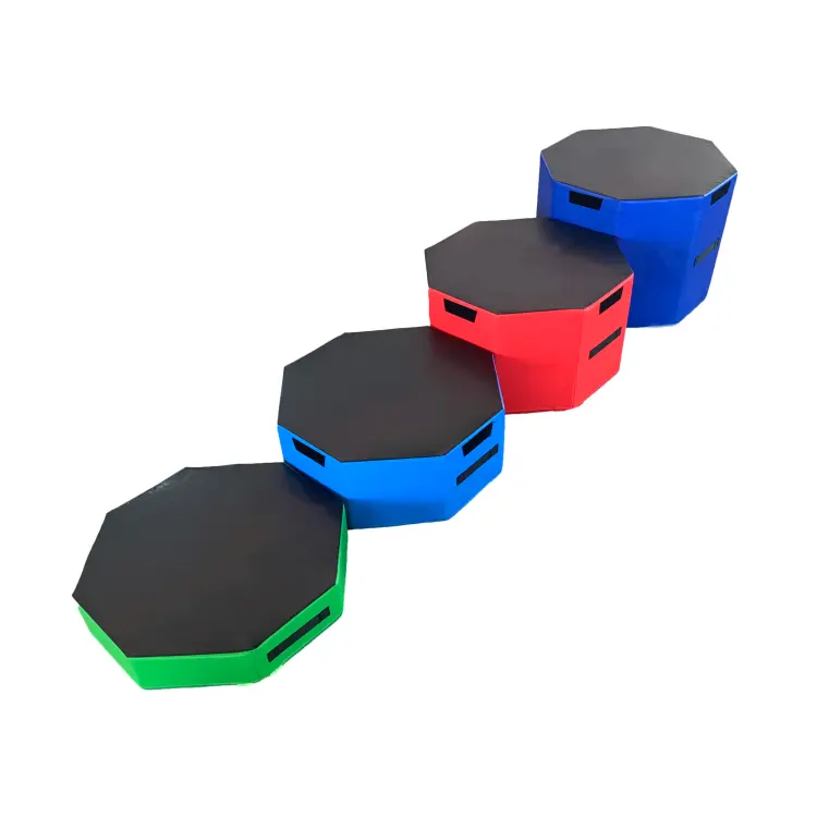 팔각형 기둥 점프 상자